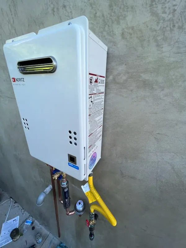 Tankless water heater installation for North Canton homes